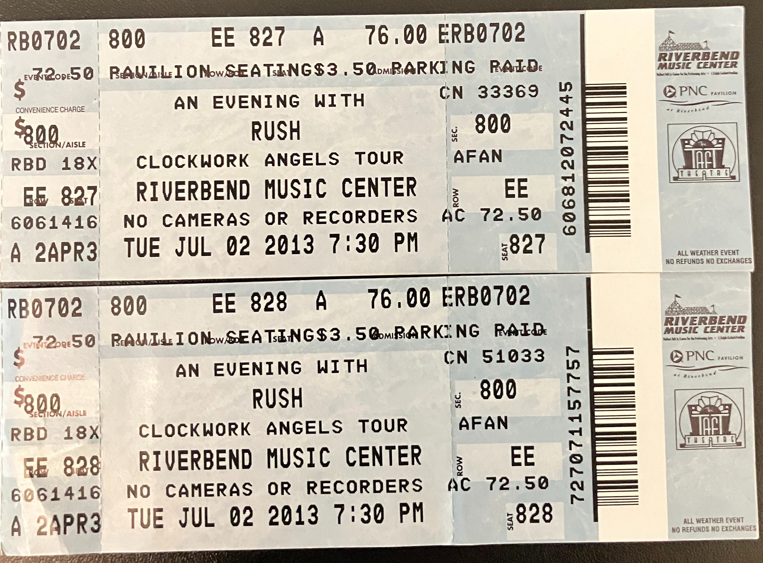 2013-07-02 Clockwork Angels