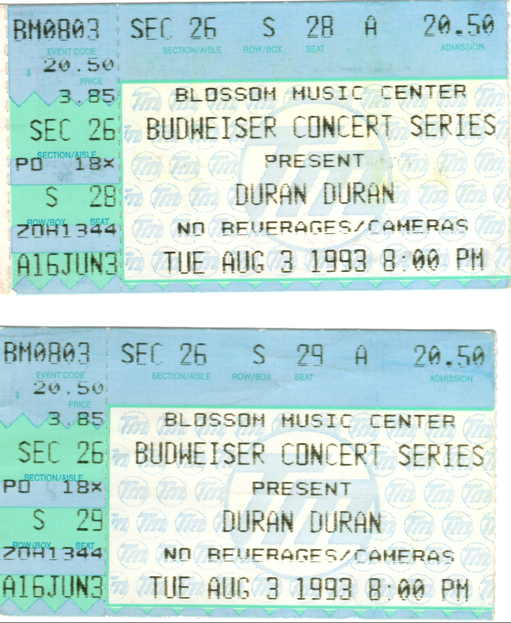 1993-08-03 Duran Duran