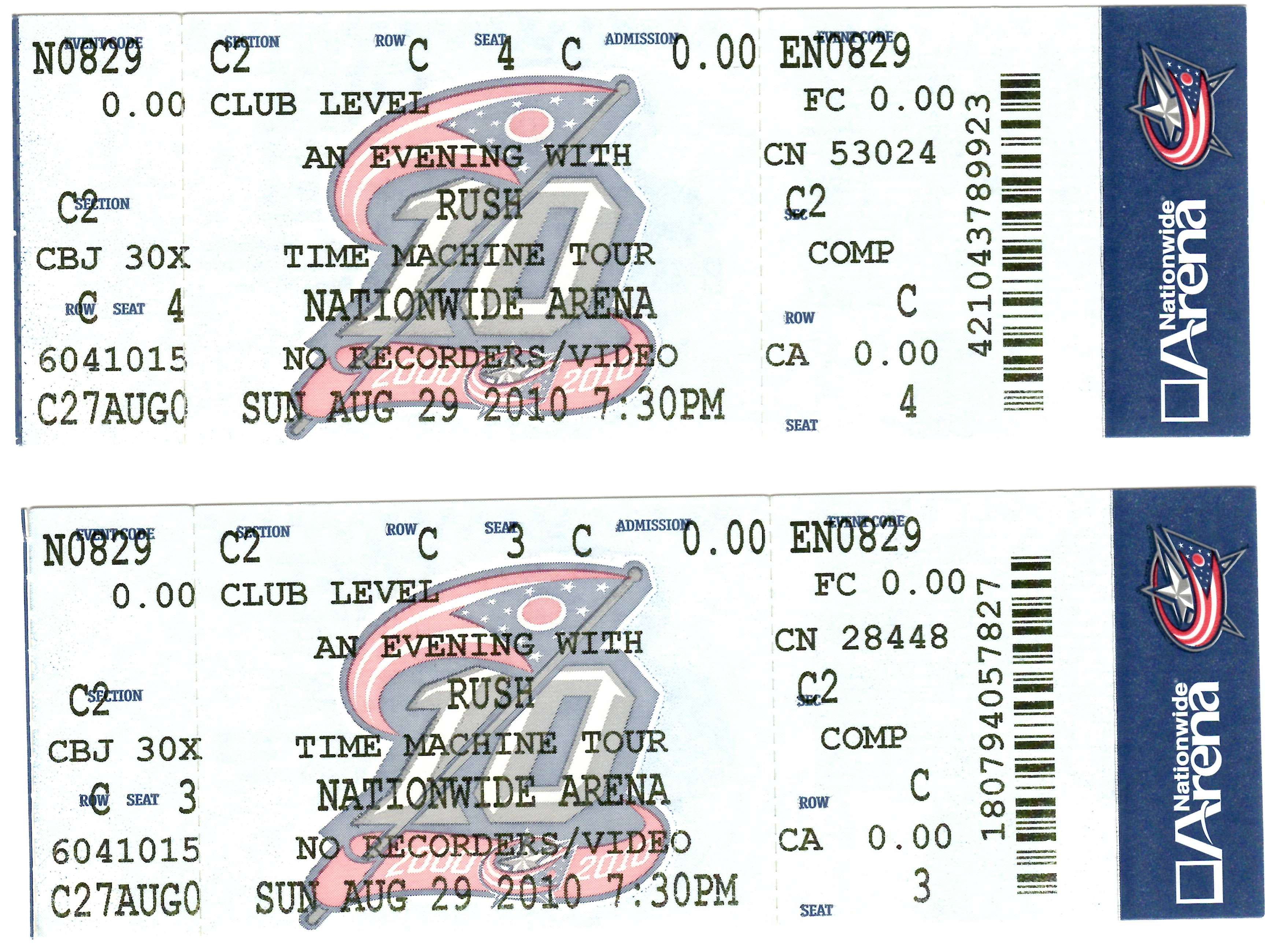 2010-08-29 Rush Time Machine