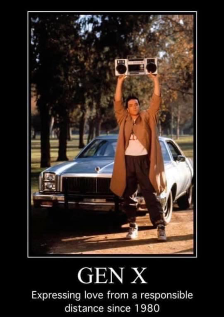 GEN X Social Distancing Love