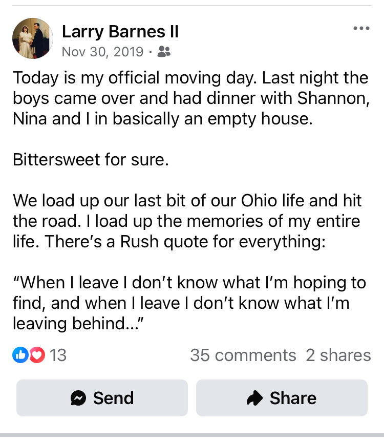 2019-11-30 Last Day In Ohio