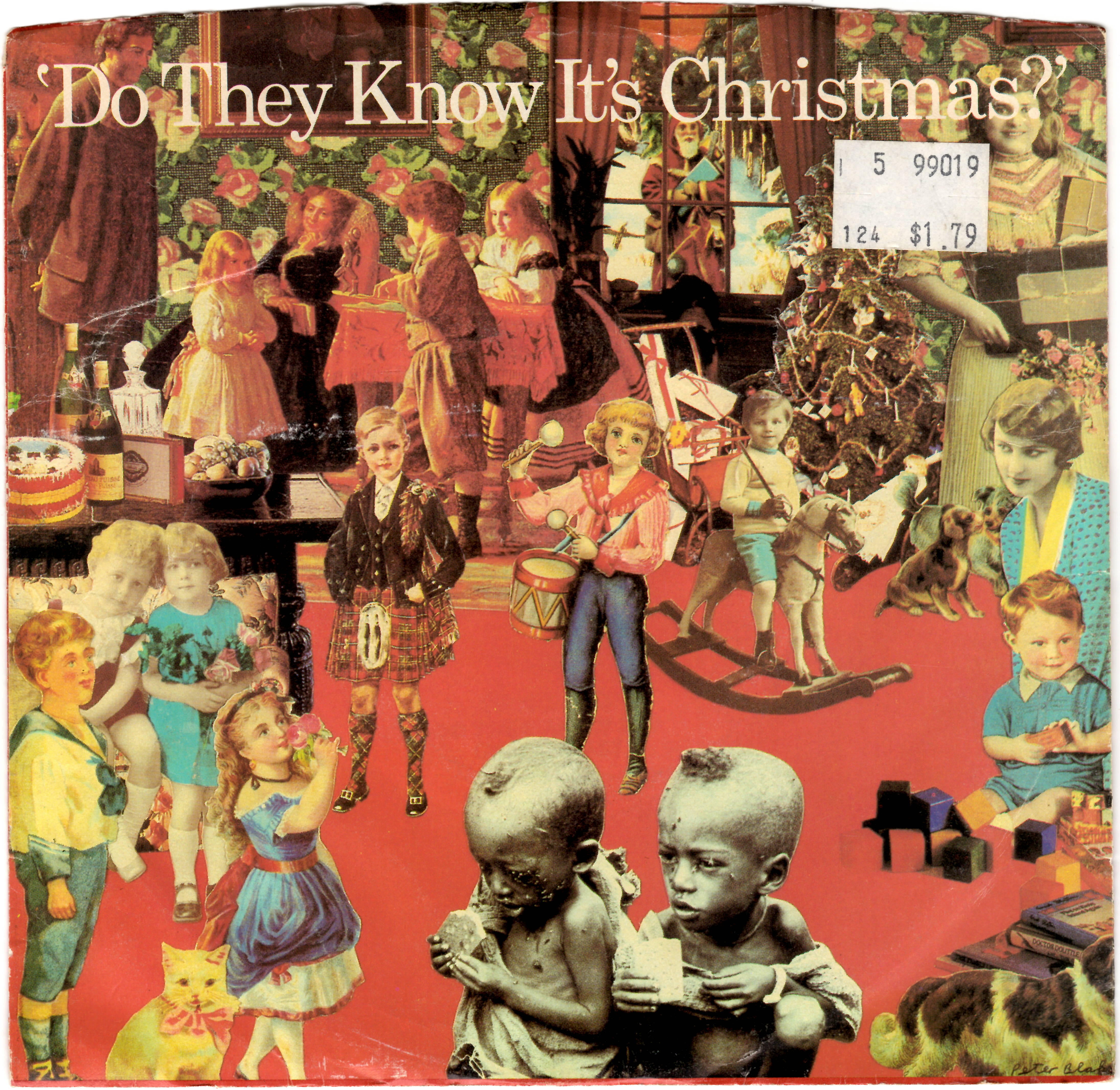 Do They Know It's Christmas? LB Record Sleeve Front