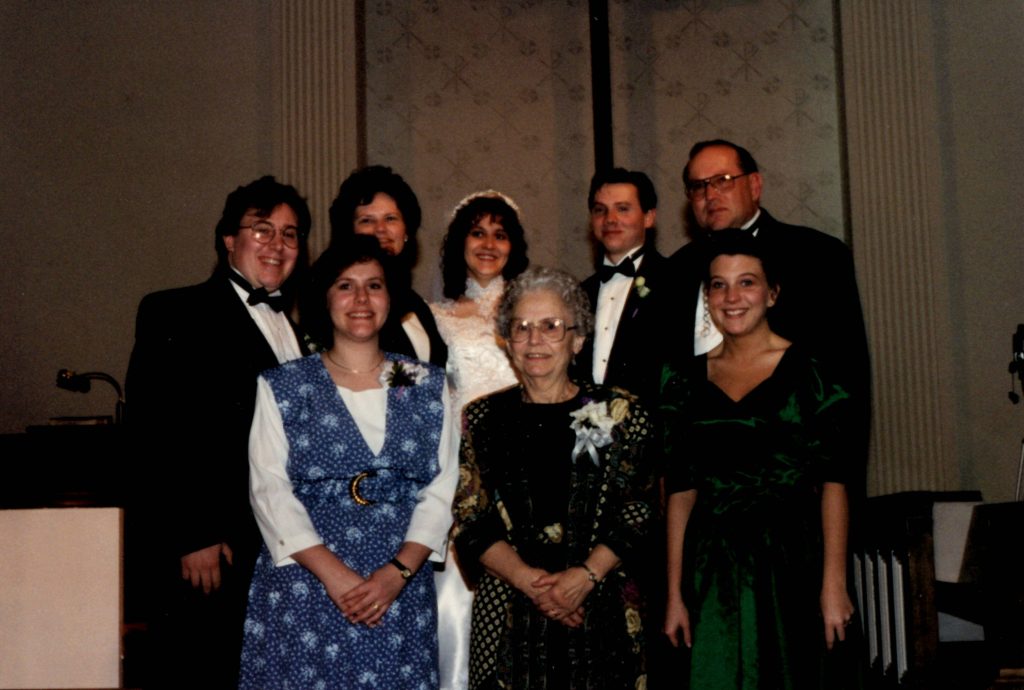 Wedding Day: February 19th, 1994 Tom Terri Janet Shannon Helen Larry Dina Larry