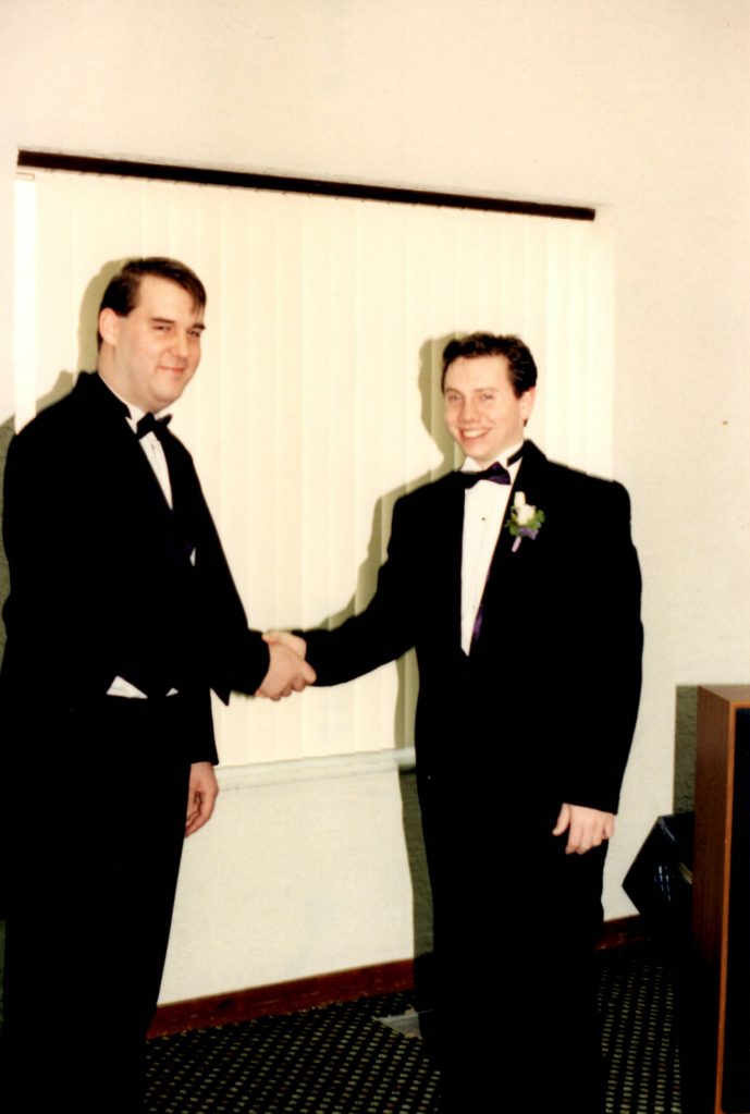 Wedding Day: February 19th, 1994 Aaron Larry